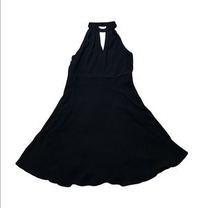 Express Black Halter Cutout Mini Dress size 4